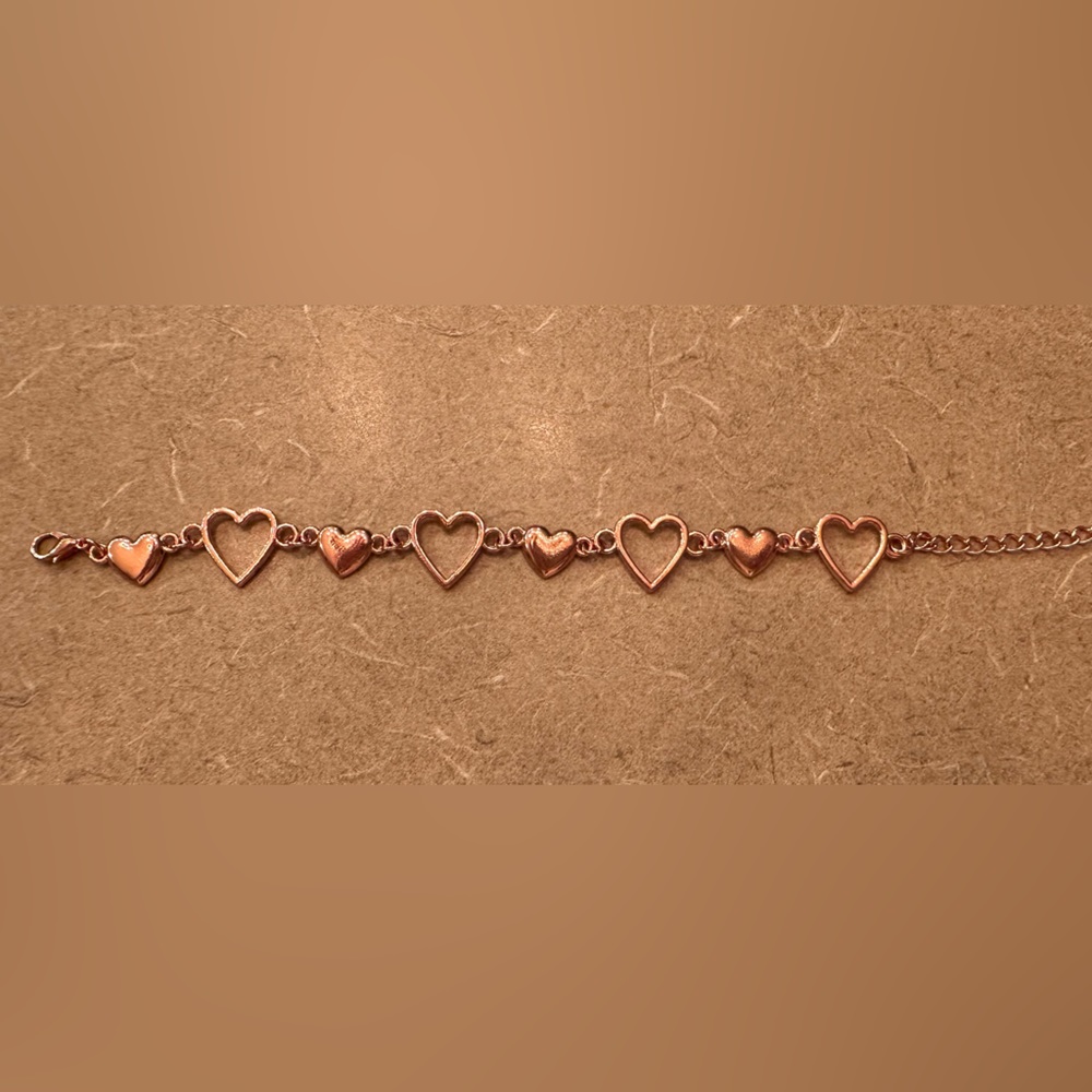 Rose gold bracelet